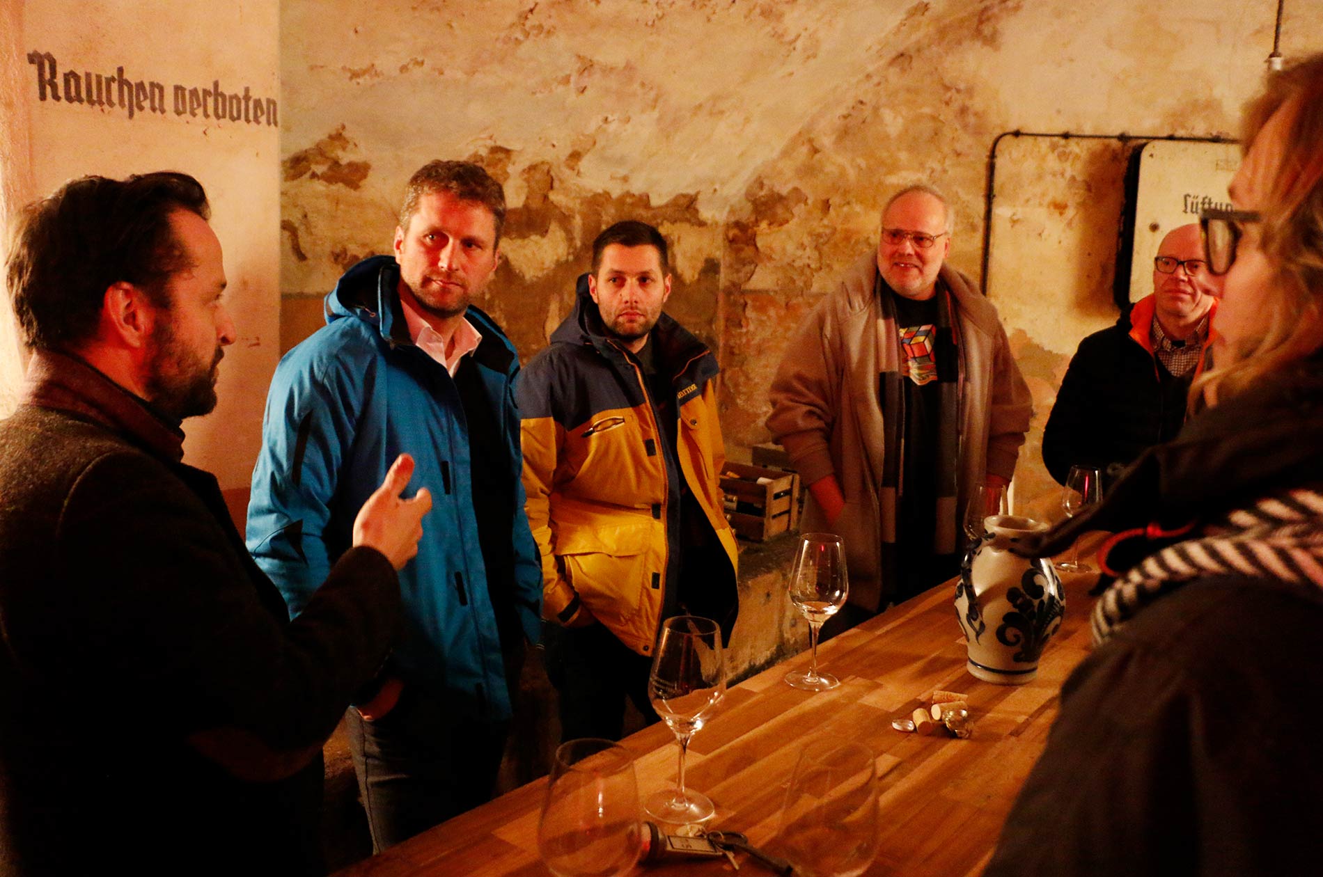 Weinseminar im Bunker / ab 3 Personen