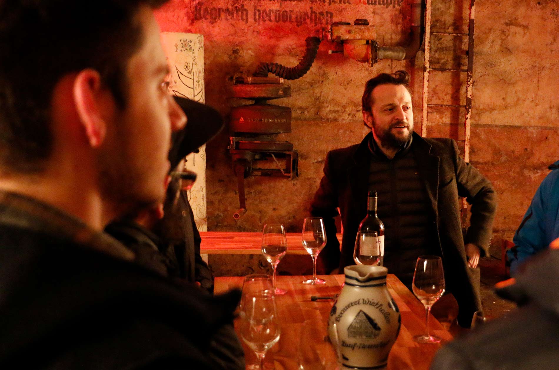Weinseminar im Bunker / ab 3 Personen