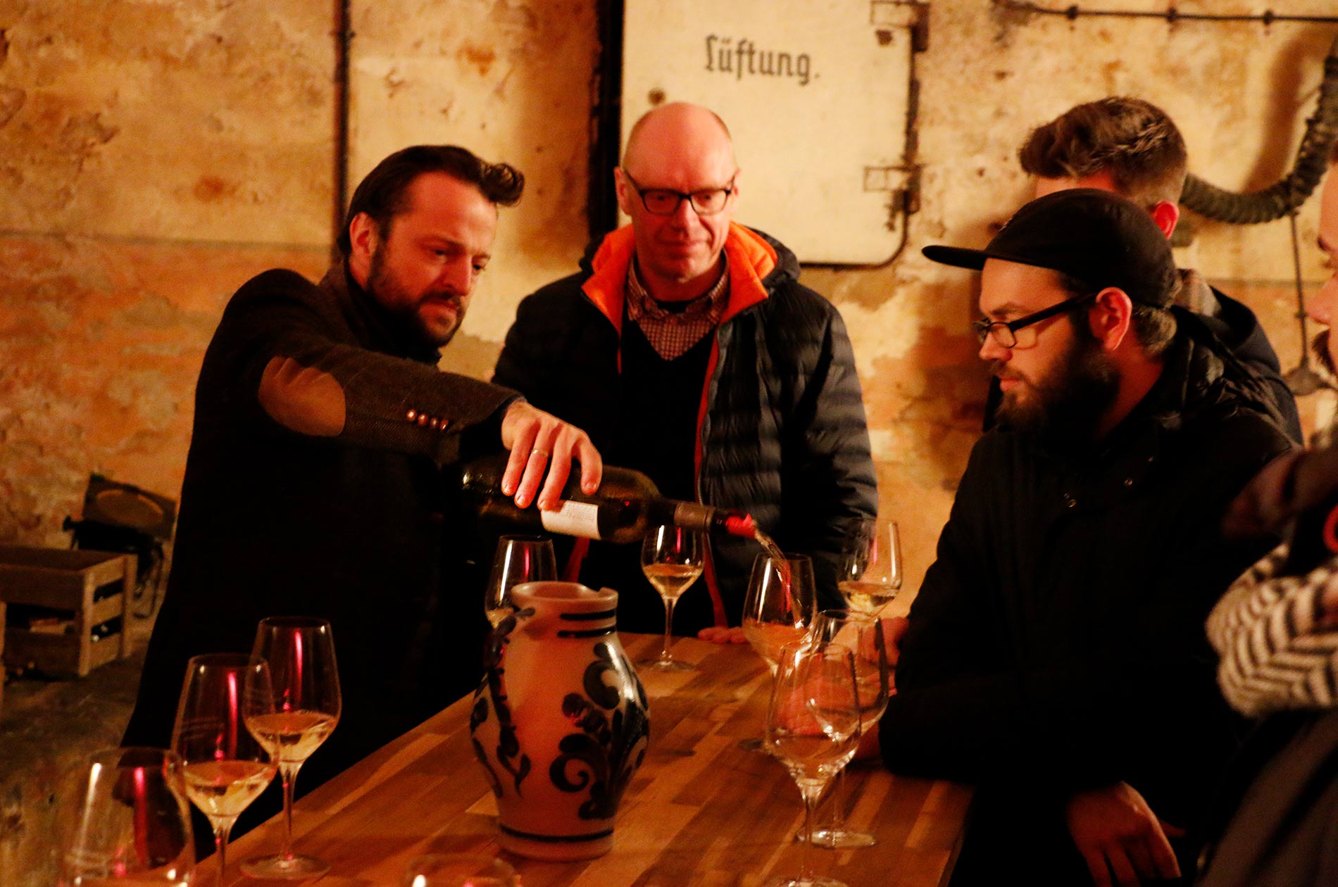 Weinseminar im Bunker / ab 3 Personen